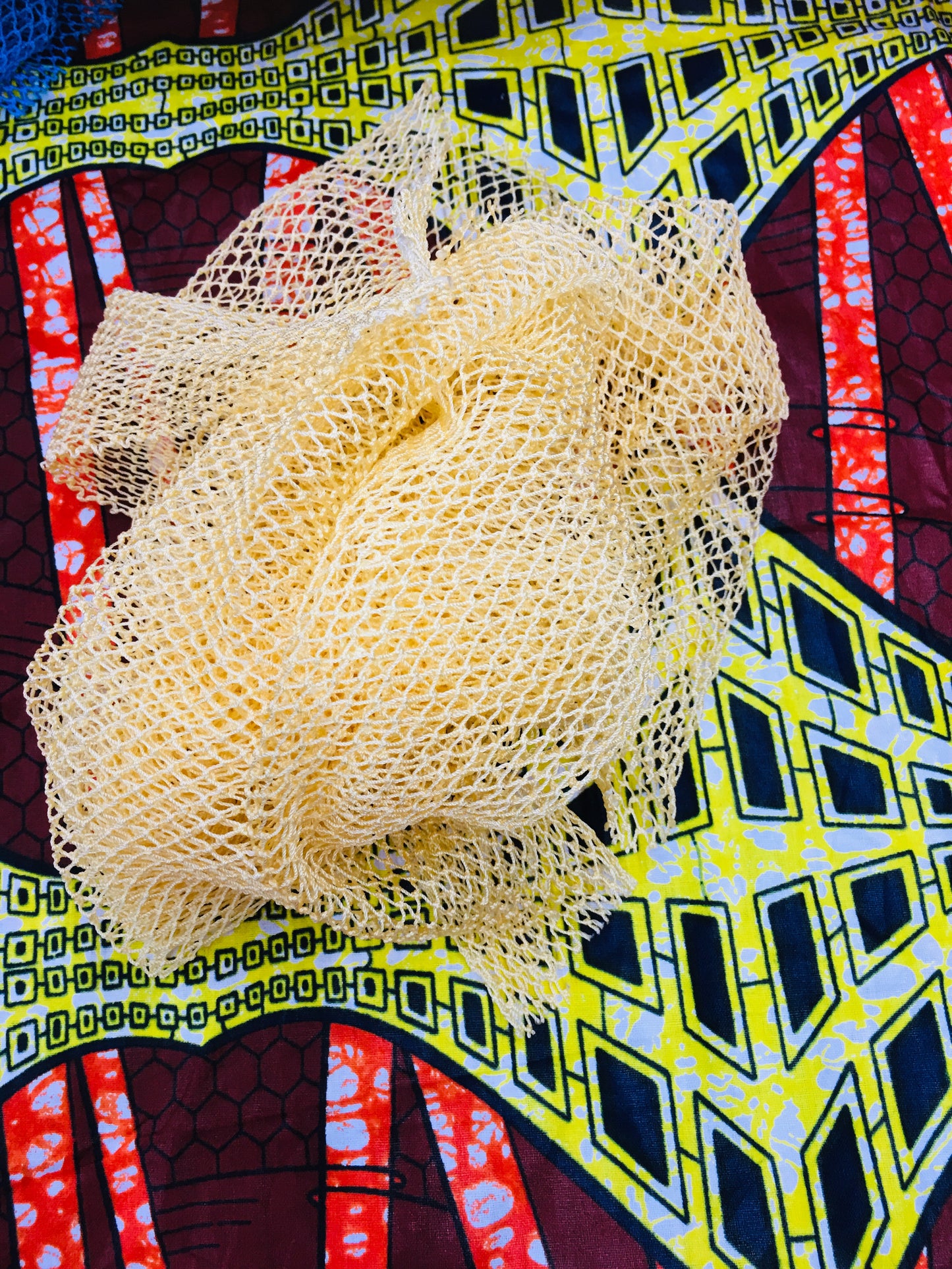 Exfoliating body washing net