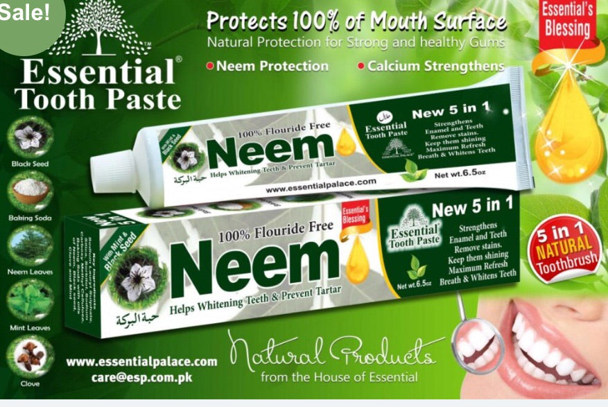 Fluoride free toothpaste