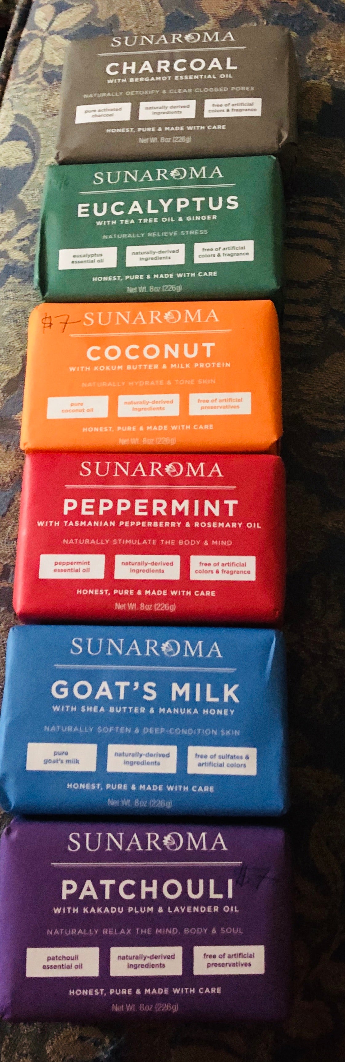 Sunaroma natural soaps