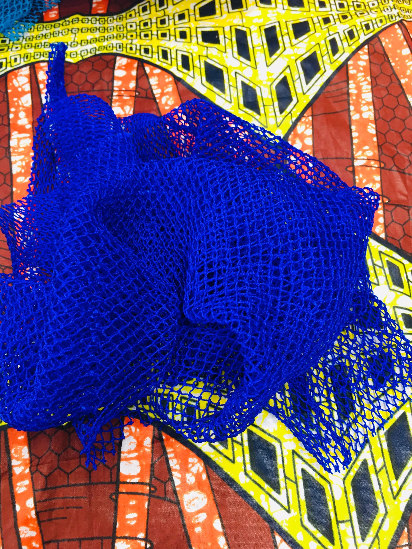 Exfoliating body washing net